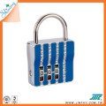 Fancy Cable 3 Digit Password Padlock ; Handbag Padlock